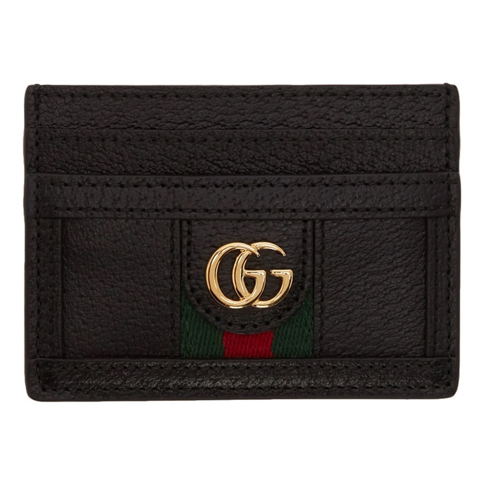GUCCI  black Ophidia Card Holder BRAND NEW